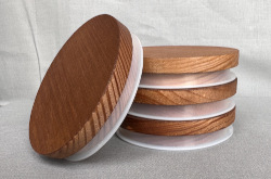 Dark Stain Pine Lid, Medium