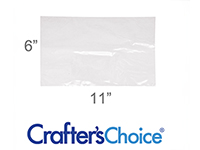 Shrink Wrap Flat Bag, 6 X 11