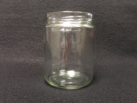 16 oz Salsa Jar, 12 per Case, LIDS SEPARATE