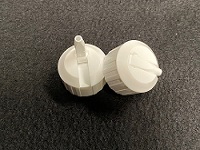 White Flip Top, 28/410 Finish, Each