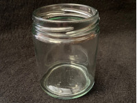 Straight Sided 6oz Jar Packed 12,Lid Separate