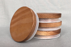 Dark Stain Pine Lid, Small