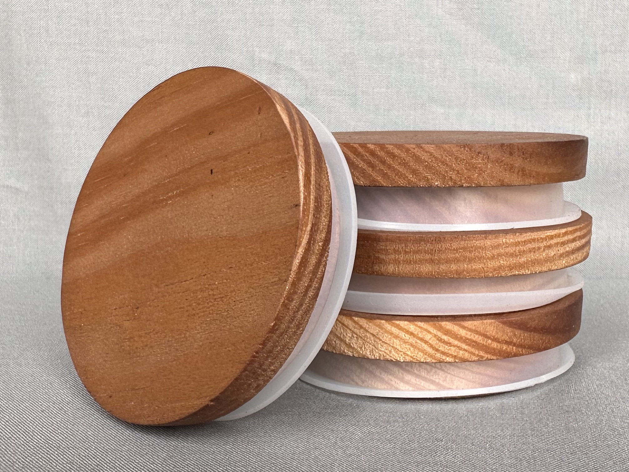 Dark Stain Pine Lid, Small