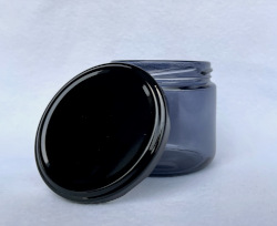 Salsa Smoky Glass 12 oz  Packed 12, w/lid, Irregular #2