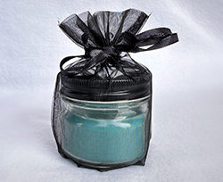 Black Organza Bag, 5X7 inches