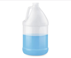 1 Gallon Natural Bottle w/ lid, Case of 4