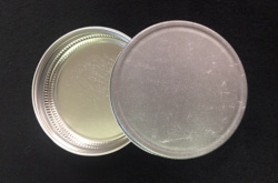 Pewter Jelly Jar and Mason Lids