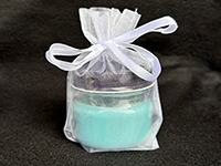 White Organza Bag, 5X7 inches